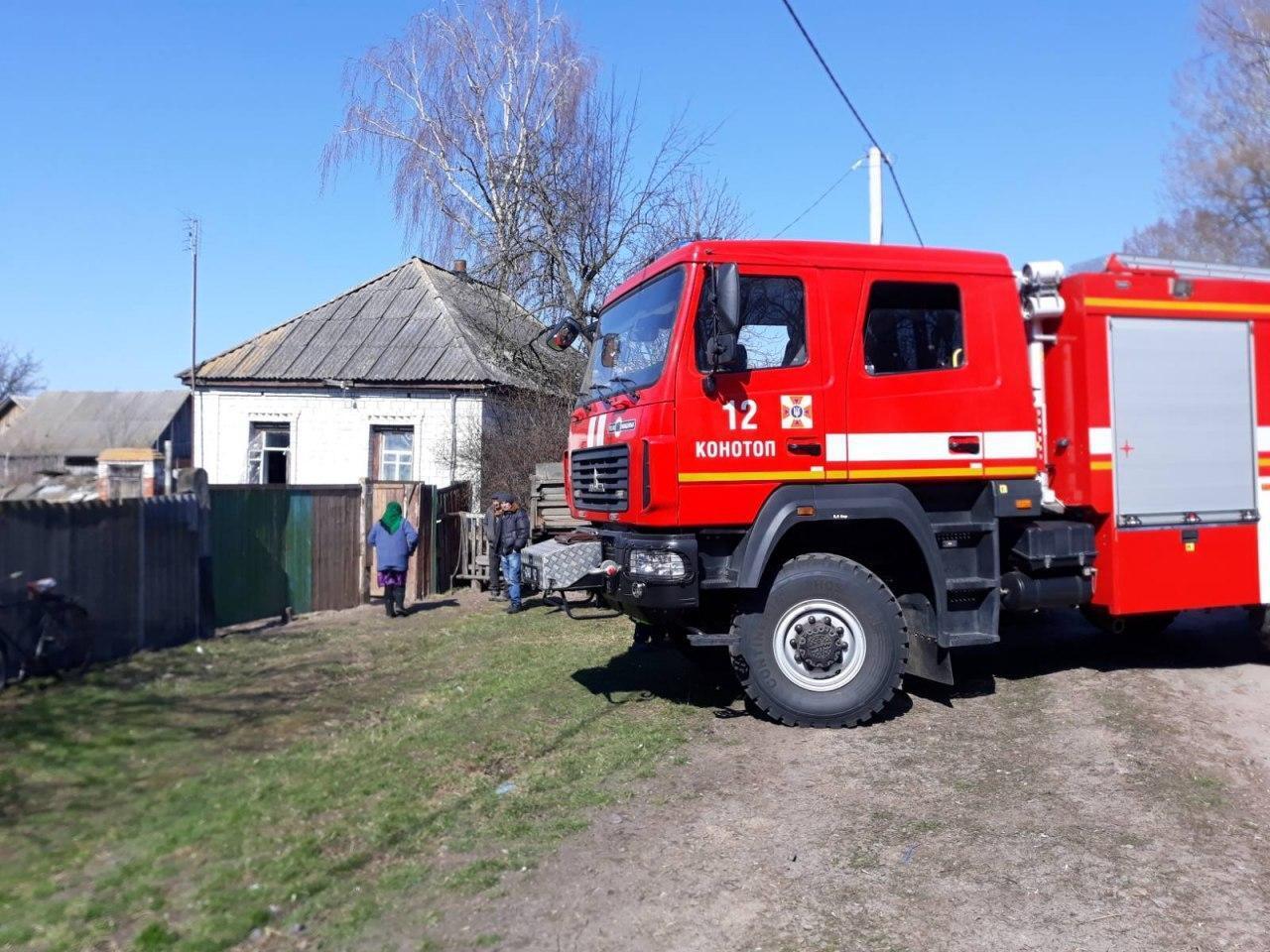 Сумська область: на місці пожежі виявлені тіла 2 загиблих людей