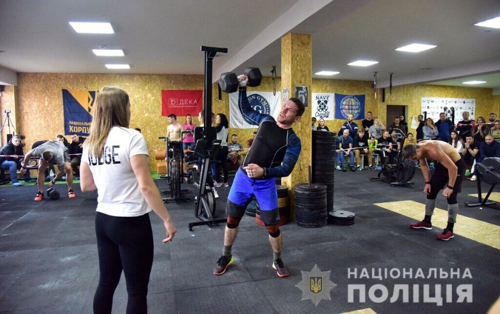 Поліцейські Донеччини взяли участь у турнірі з крос фіту серед представників силових структур «Звитяга ВМС-9» (ВІДЕО)