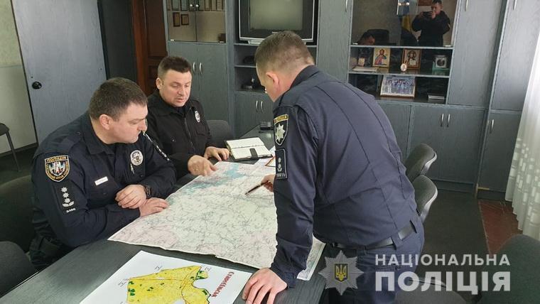 Поліцейські зі складу ООС провели відпрацювання населених пунктів на Луганщині