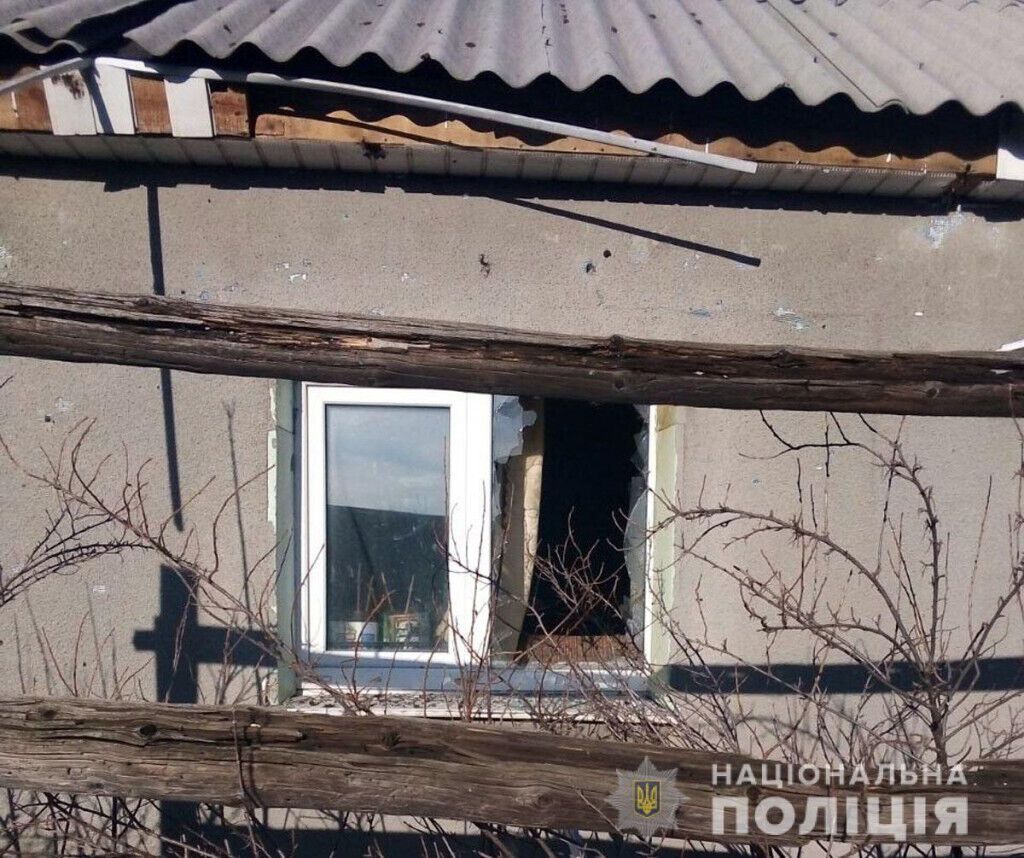Поліцейські Мар’їнки розслідують факт травмування жінки під час мінометного обстрілу
