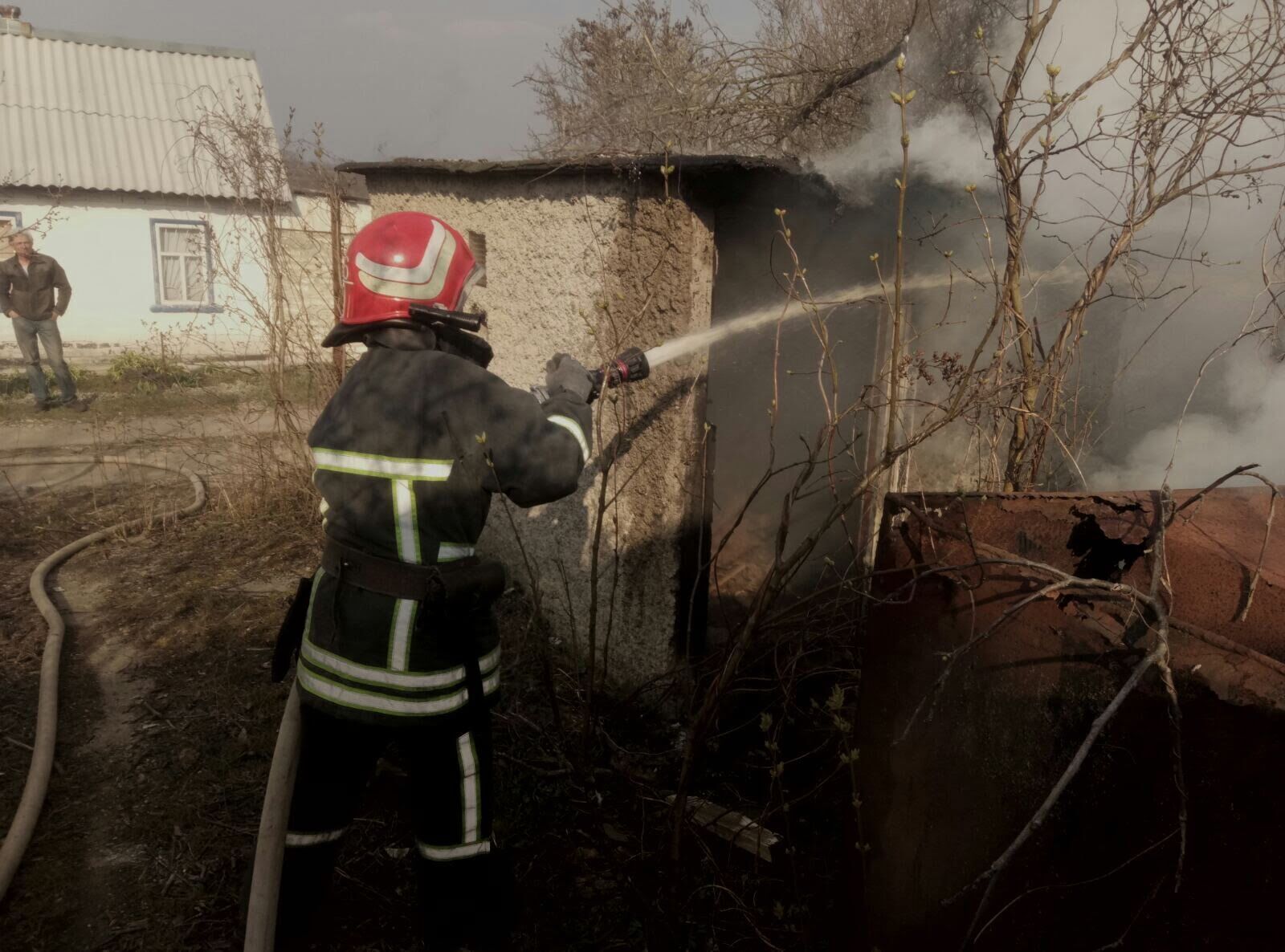Кіровоградська область: рятувальники ліквідували 4 пожеж у житловому секторі