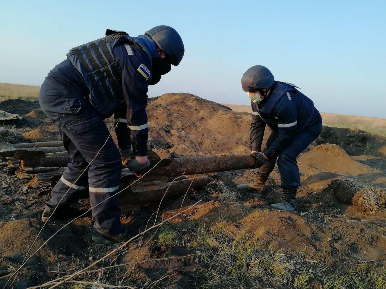 Кіровоградська область: піротехніки У ДСНС знищили 14 вибухонебезпечних предметів часів Другої світової війни