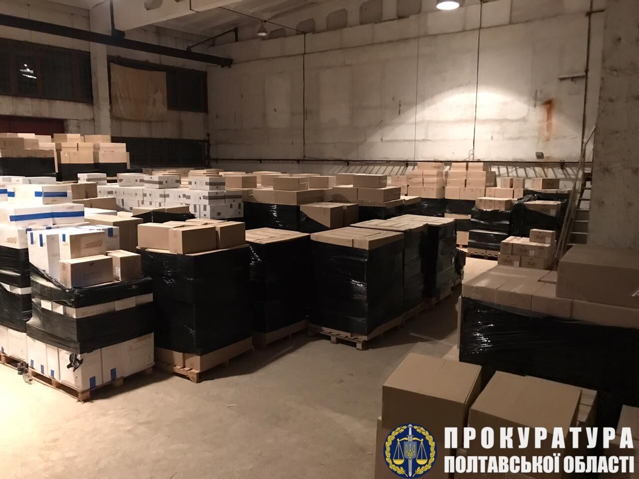 Викрито осіб, які незаконно виготовляли і збували тютюнову продукцію на суму майже 90 млн грн