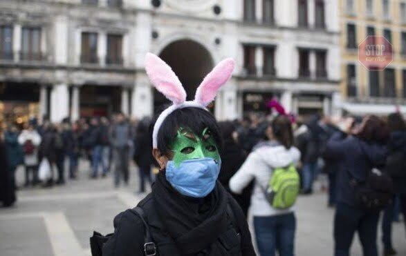 Наприкінці лютого у Венеції лише почали запроваджувати карантинні заходи Фото: УНН