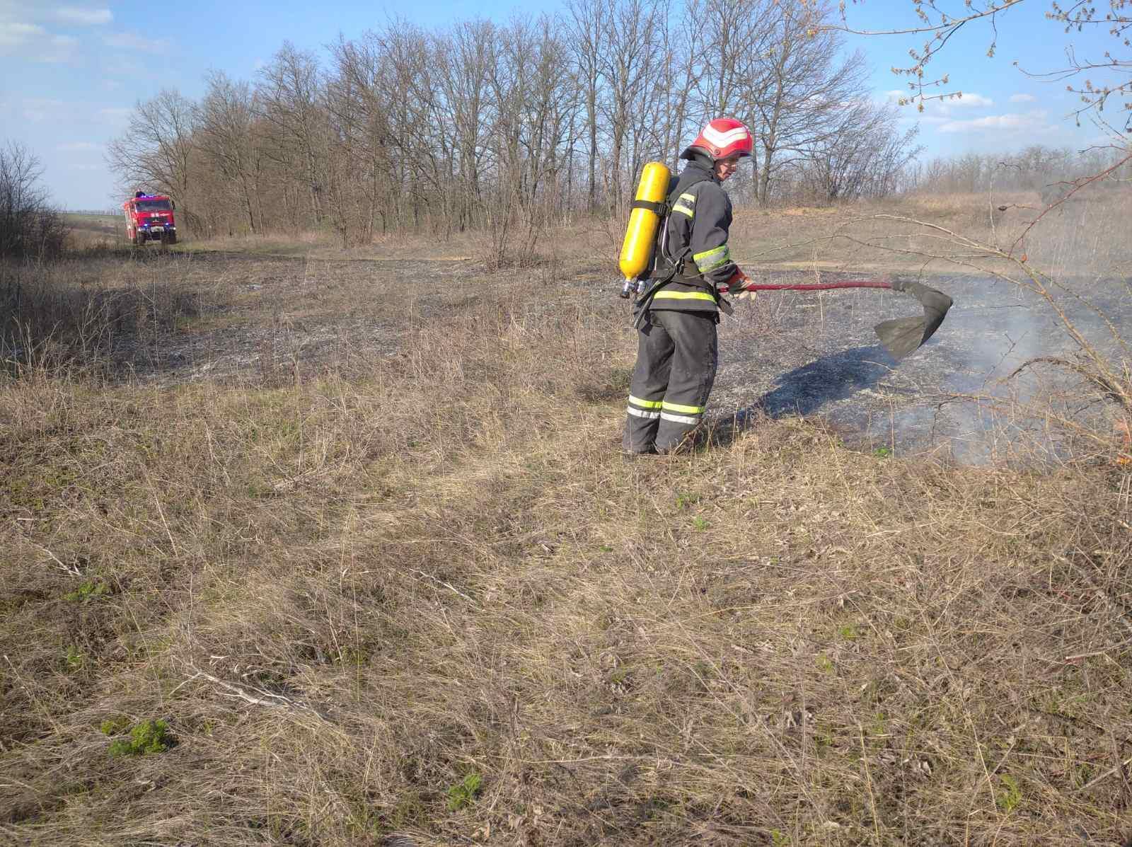 Кіровоградська область: рятувальники загасили 1 пожежу в житловому секторі та 9 – на відкритій території