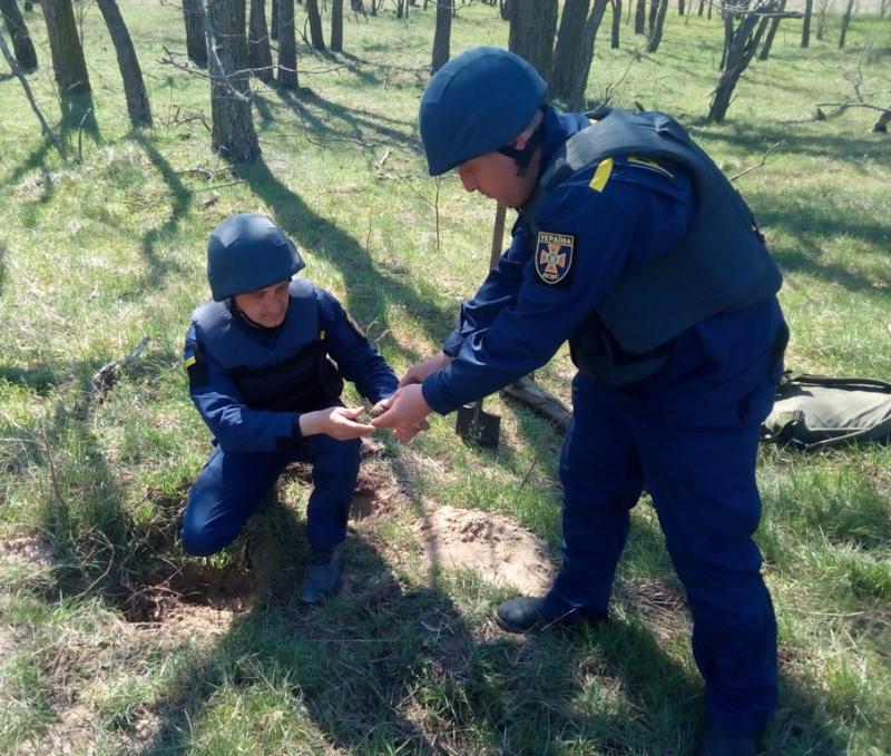 Херсонщина: в Олешківському районі піротехніками знищено двадцять сім боєприпасів часів минулих війн