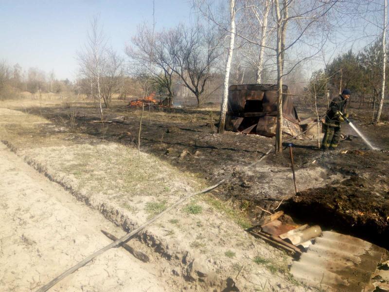 Житомирська область: за минулу добу рятувальники ліквідували вісім пожеж у господарчих спорудах.