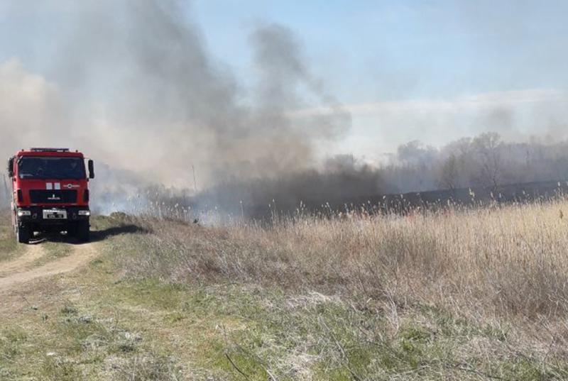 Дніпропетровська область: надзвичайники вкотре ліквідовують займання в екосистемах