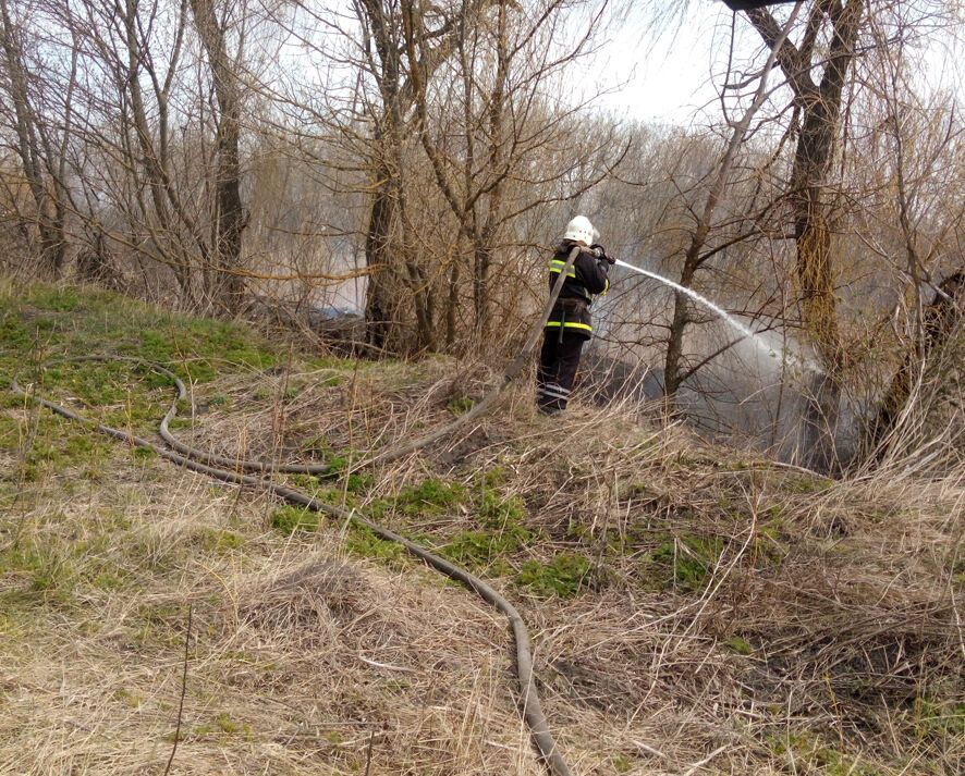 Полтавська область: рятувальники ліквідували 8 пожеж на відкритій території