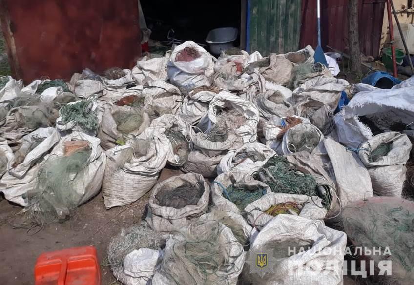 На Кіровоградщині поліцейські викрили місцевих мешканців у незаконному вилові риби