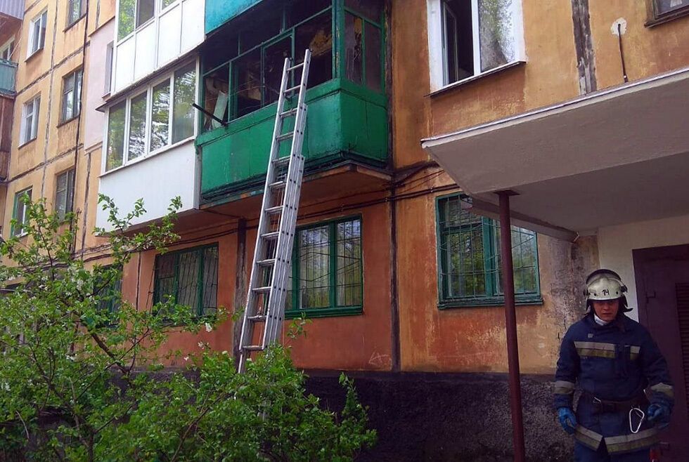 Дніпропетровська область: на пожежі вогнеборці врятували літню жінку