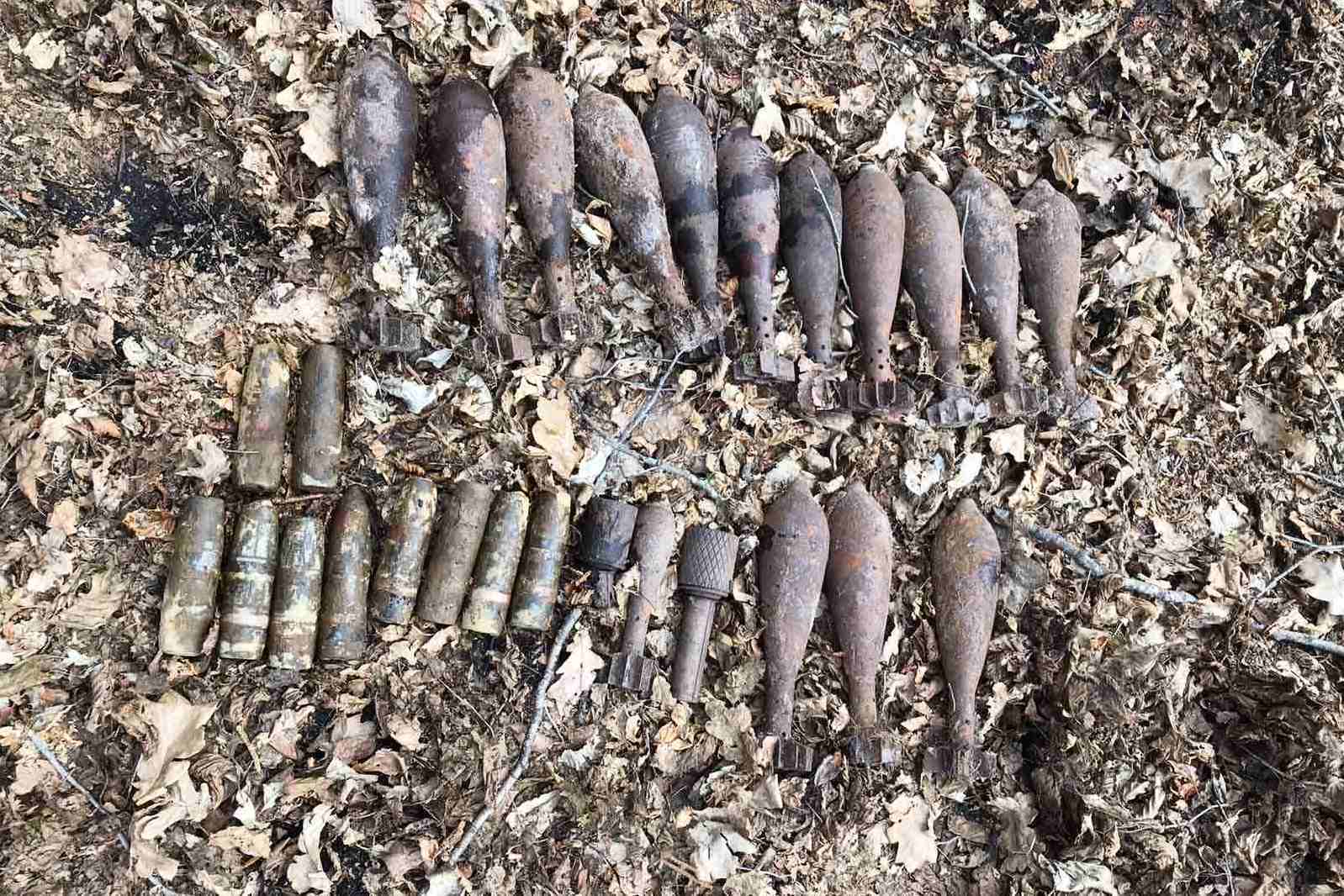 Чернігівська область: піротехніки ДСНС знищили 27 вибухонебезпечних предметів часів Другої світової війни