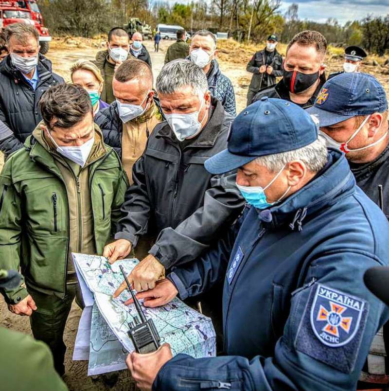 Аваков: в Чернобыльской зоне ликвидировали пожары