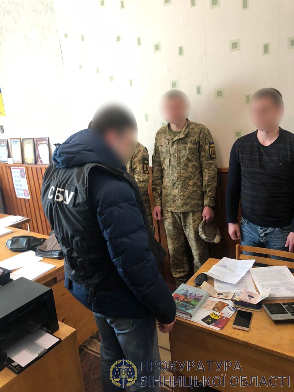Офіцера військової служби правопорядку підозрюють в отриманні 84 тис грн неправомірної вигоди (фото)