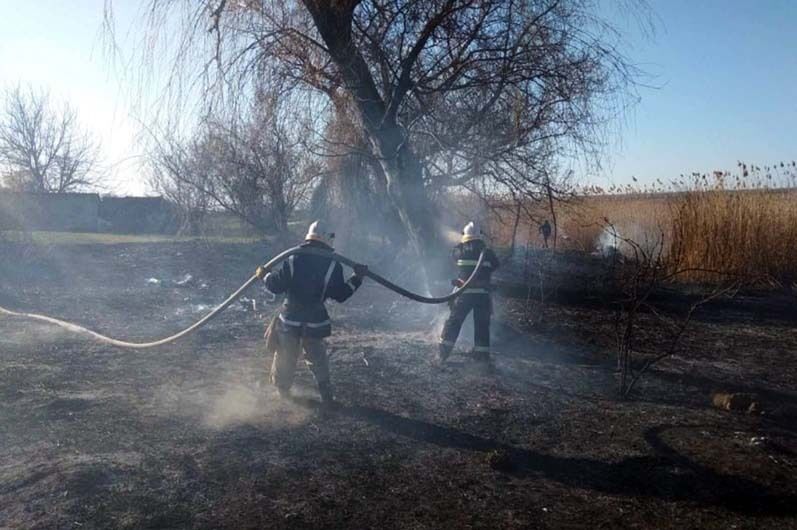 На Дніпропетровщині вогонь знову нищить екосистеми, а подекуди і будівлі