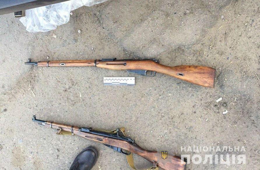 У жителя Слов'янська поліцейські вилучили дві гвинтівки