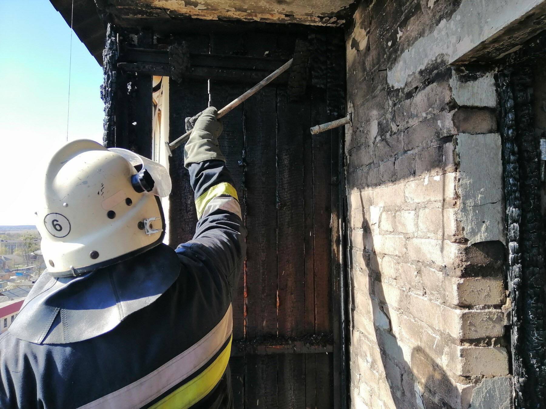 На Вінниччині ліквідовано пожежу в багатоповерхівці