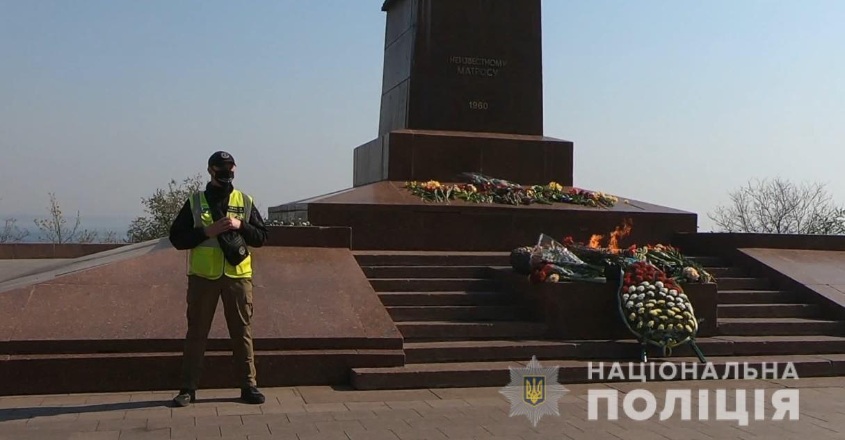 В Одесі заходи на честь 76-ї річниці визволення міста від нацистських загарбників пройшли спокійно