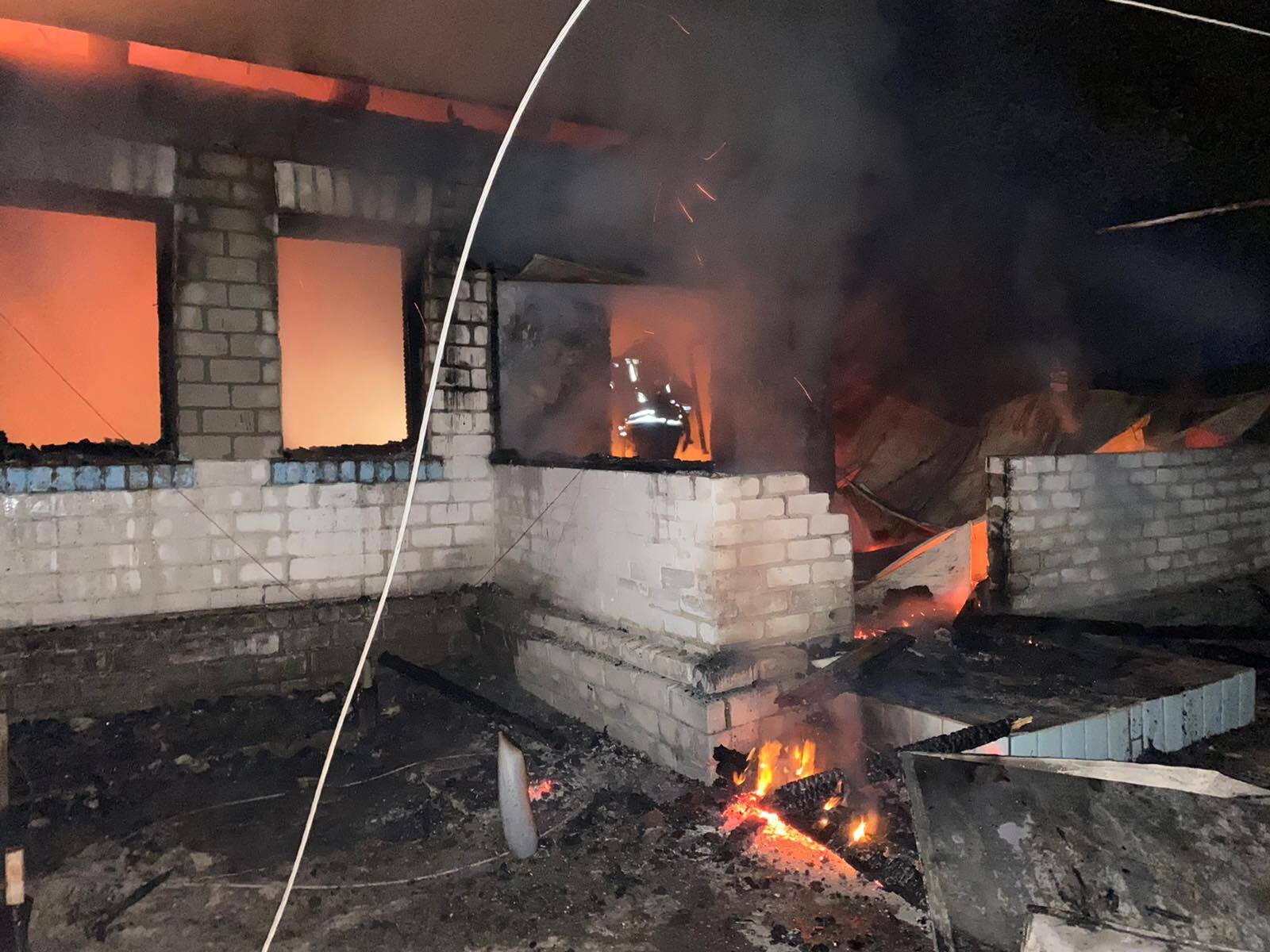 Київська область: під час пожежі у житловому будинку загинув чоловік