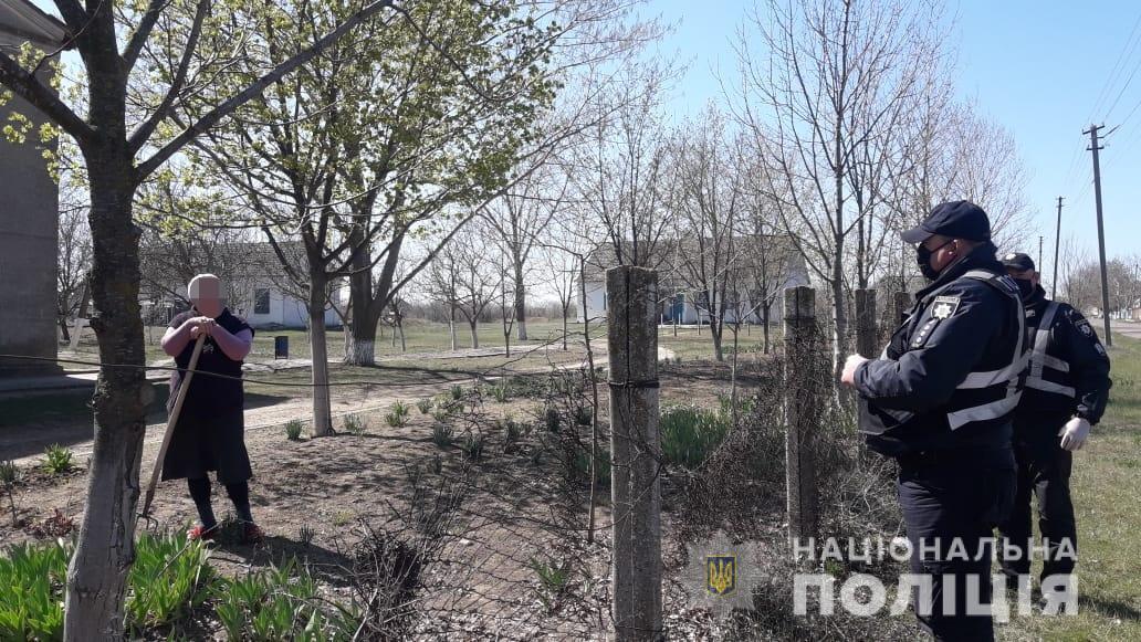 Поліцейські Одещини контролюють дотримання громадянами вимог карантину