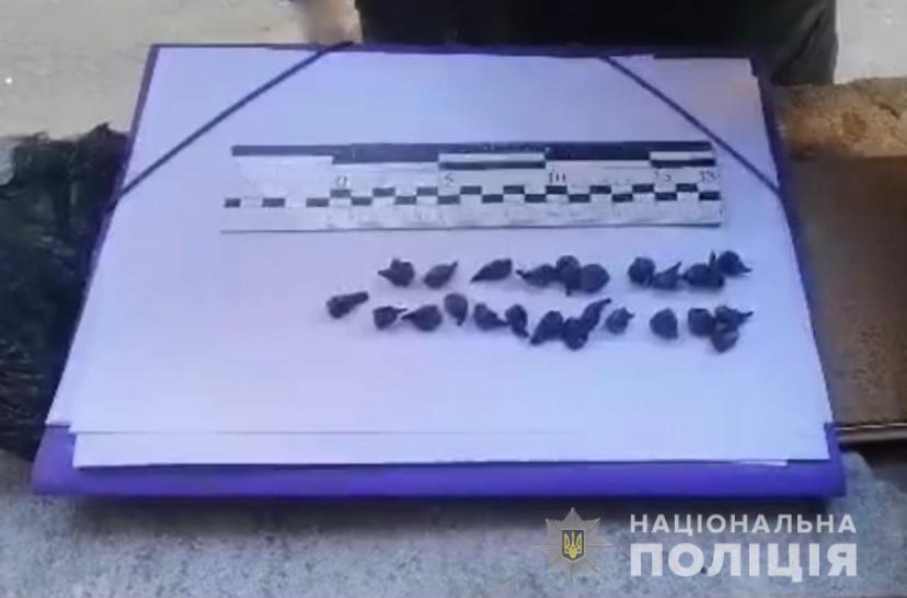 Поліцейські затримали одесита за підозрою у розповсюдженні наркотичних засобів на території Малиновського району