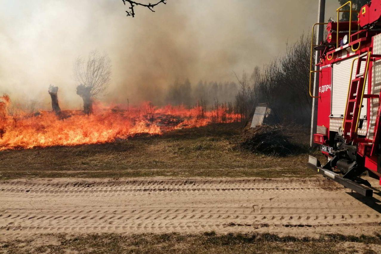 На Чернігівщині вогнеборці ліквідували 43 пожежі у екосистемах