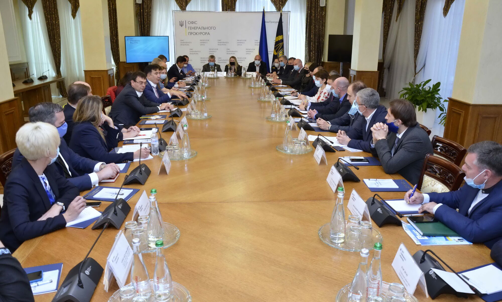 Генеральний прокурор Ірина Венедіктова зустрілась з представниками Національної ради реформ та бізнес-асоціацій
