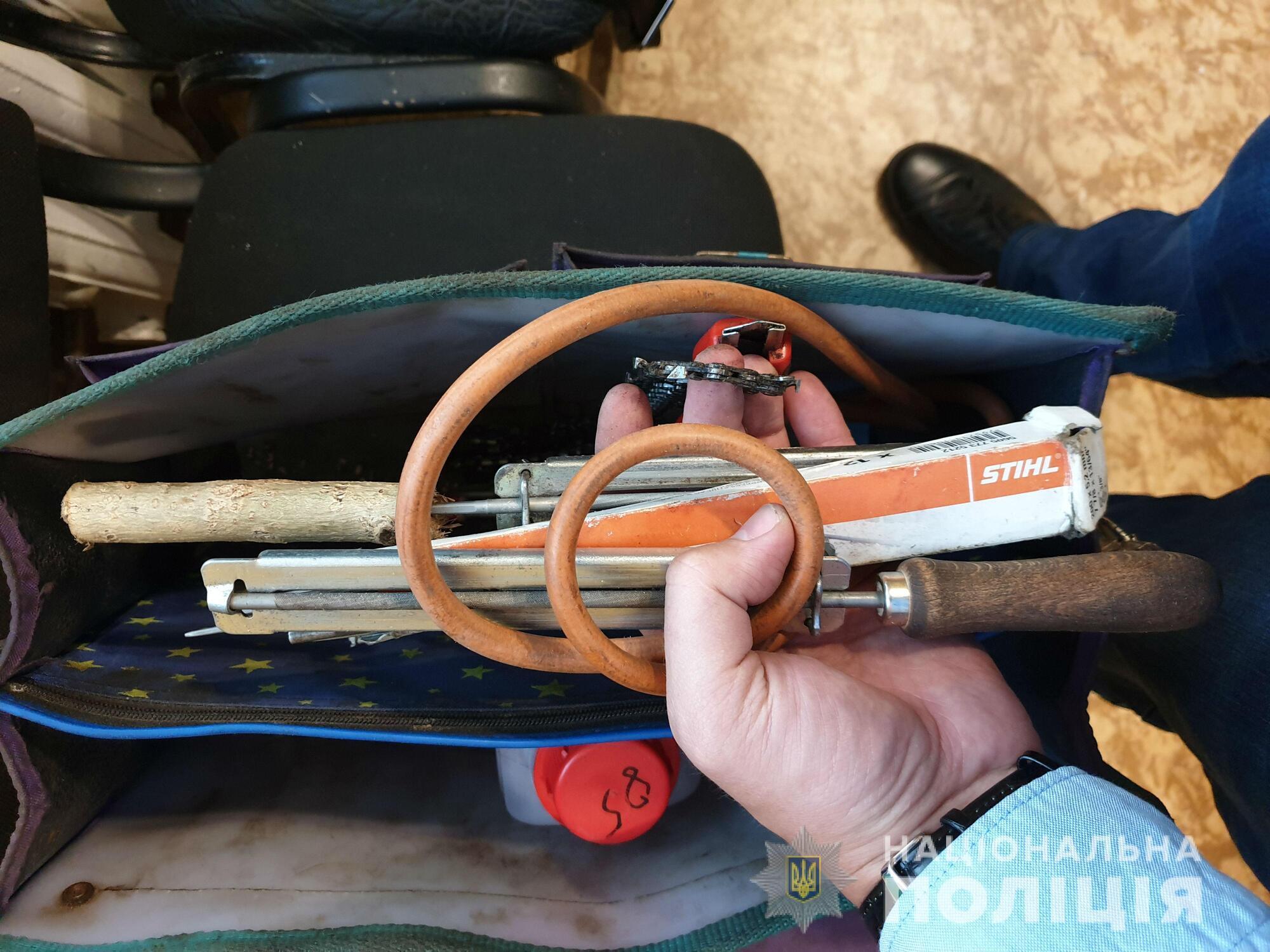 Харківські слідчі закінчили досудове розслідування відносно осіб, які систематично здійснювали незаконну вирубку захисних лісонасаджень