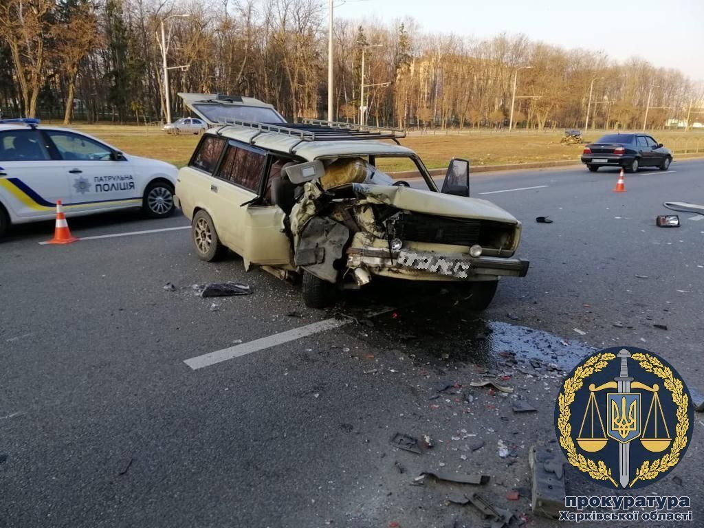 ДТП на Московському проспекті у Харкові: поліцейському повідомлено про підозру (ВІДЕО, ФОТО)