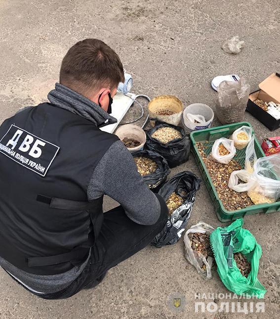 На Рівненщині правоохоронці провели обшуки у копачів бурштину
