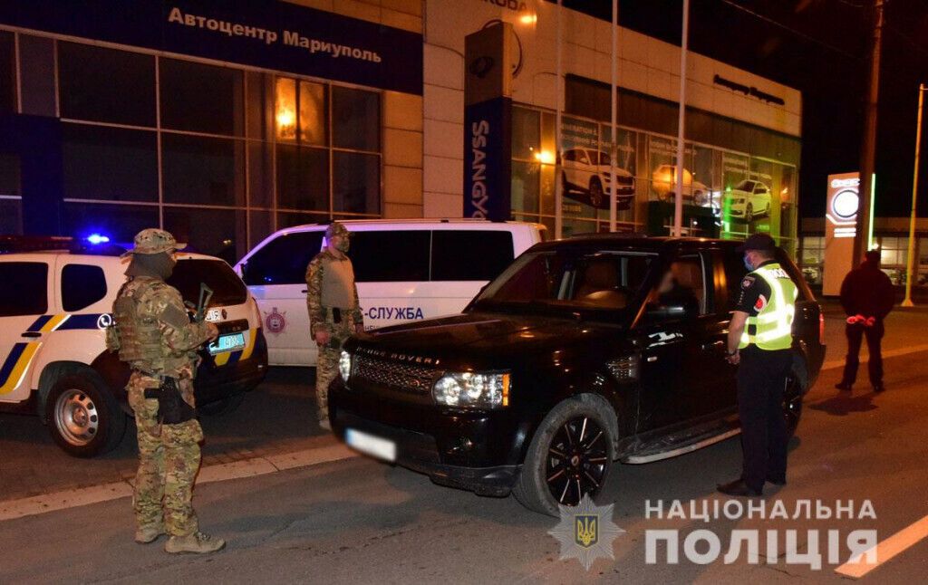 Поліцейські Донеччини провели комплексне відпрацювання Маріуполя