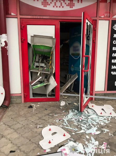 У Харкові підірвали банкомат (фото, відео)