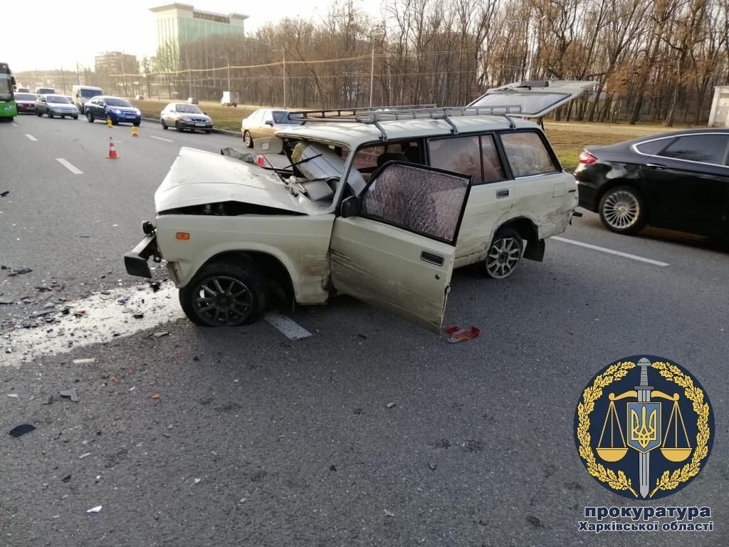 ДТП на Московському проспекті у Харкові: поліцейському повідомлено про підозру (ВІДЕО, ФОТО)