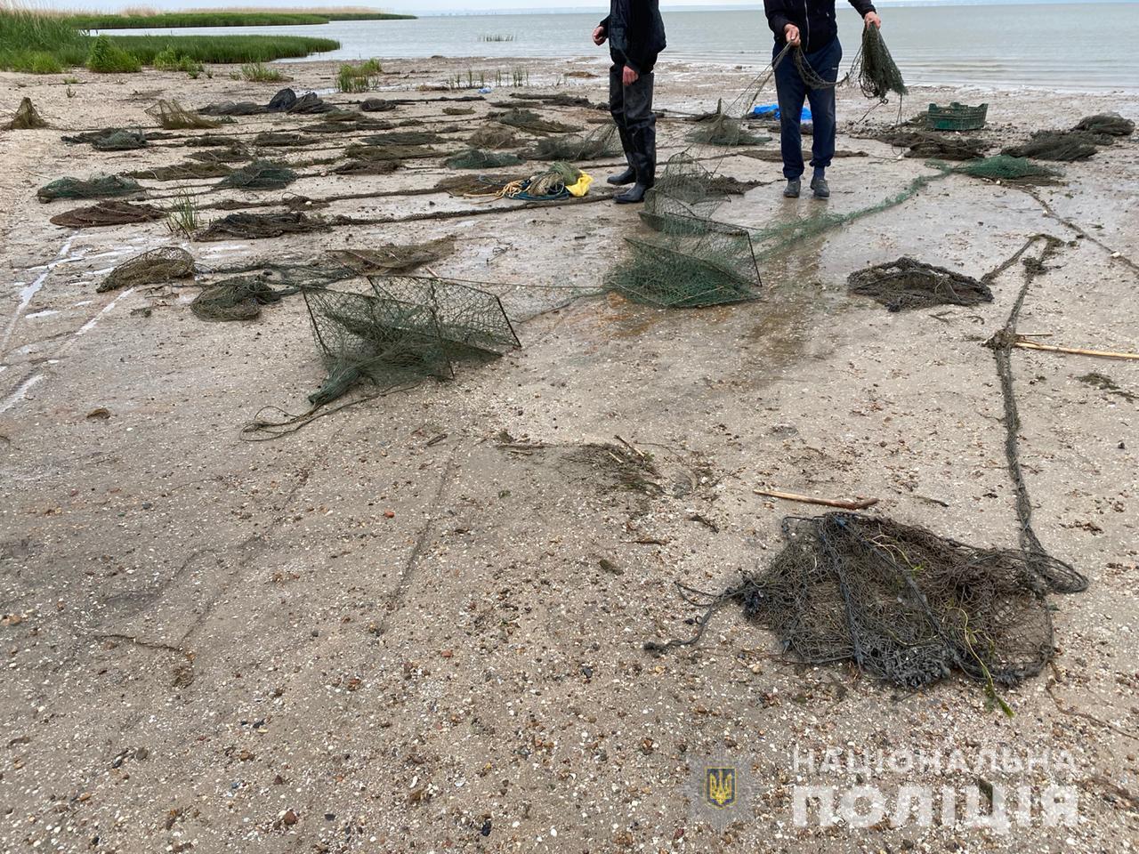 У Херсонській області співробітники водної поліції попередили вилов червонокнижних видів риб