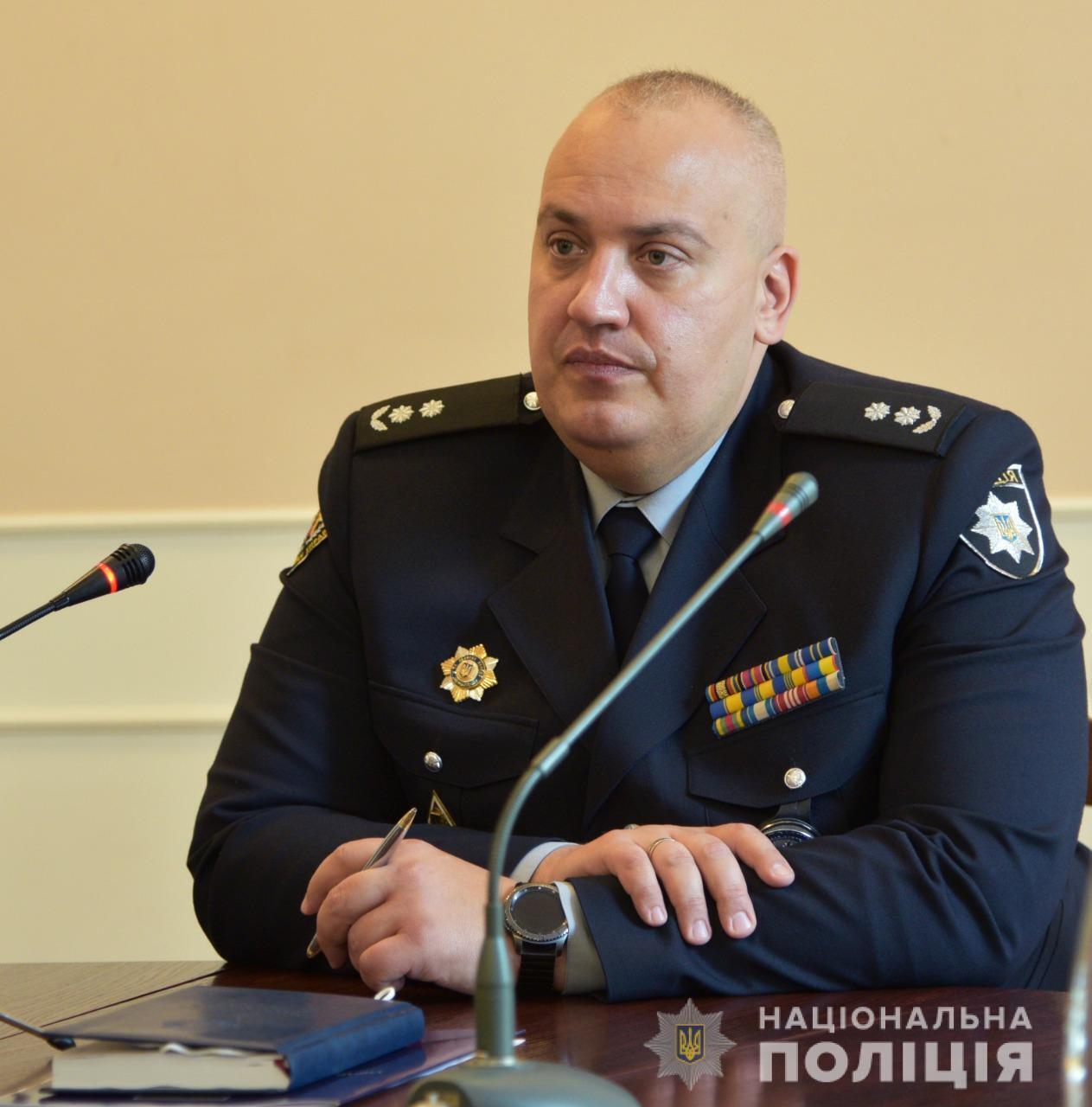Особовому складу поліції Одещини представили нового заступника начальника ГУНП