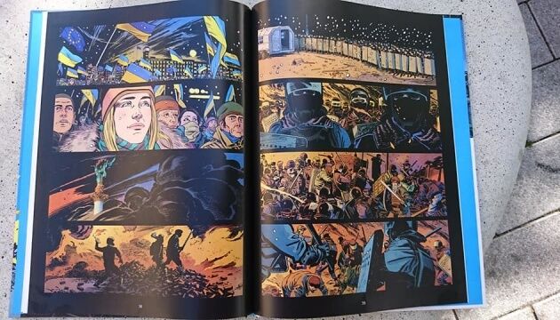 У Франції видали другу частину суперечливих коміксів про Євромайдан