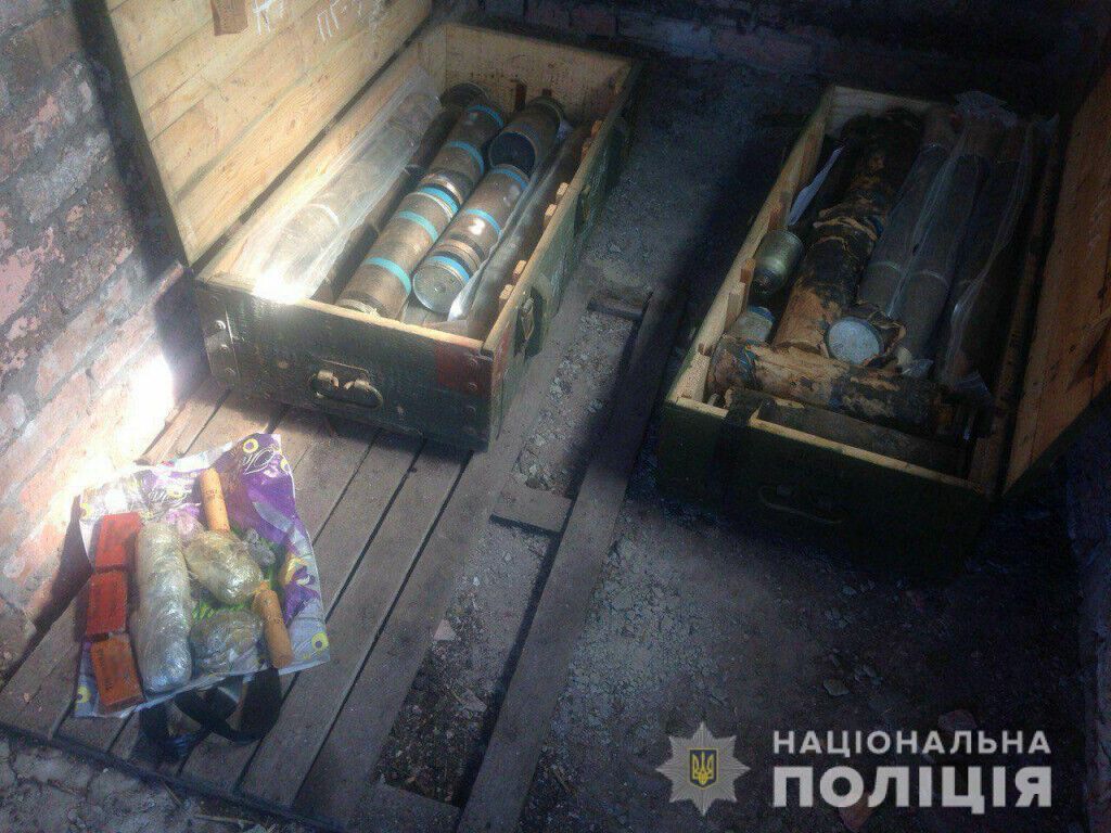 Під час відпрацювання Бахмутського району поліцейські вилучили боєприпаси