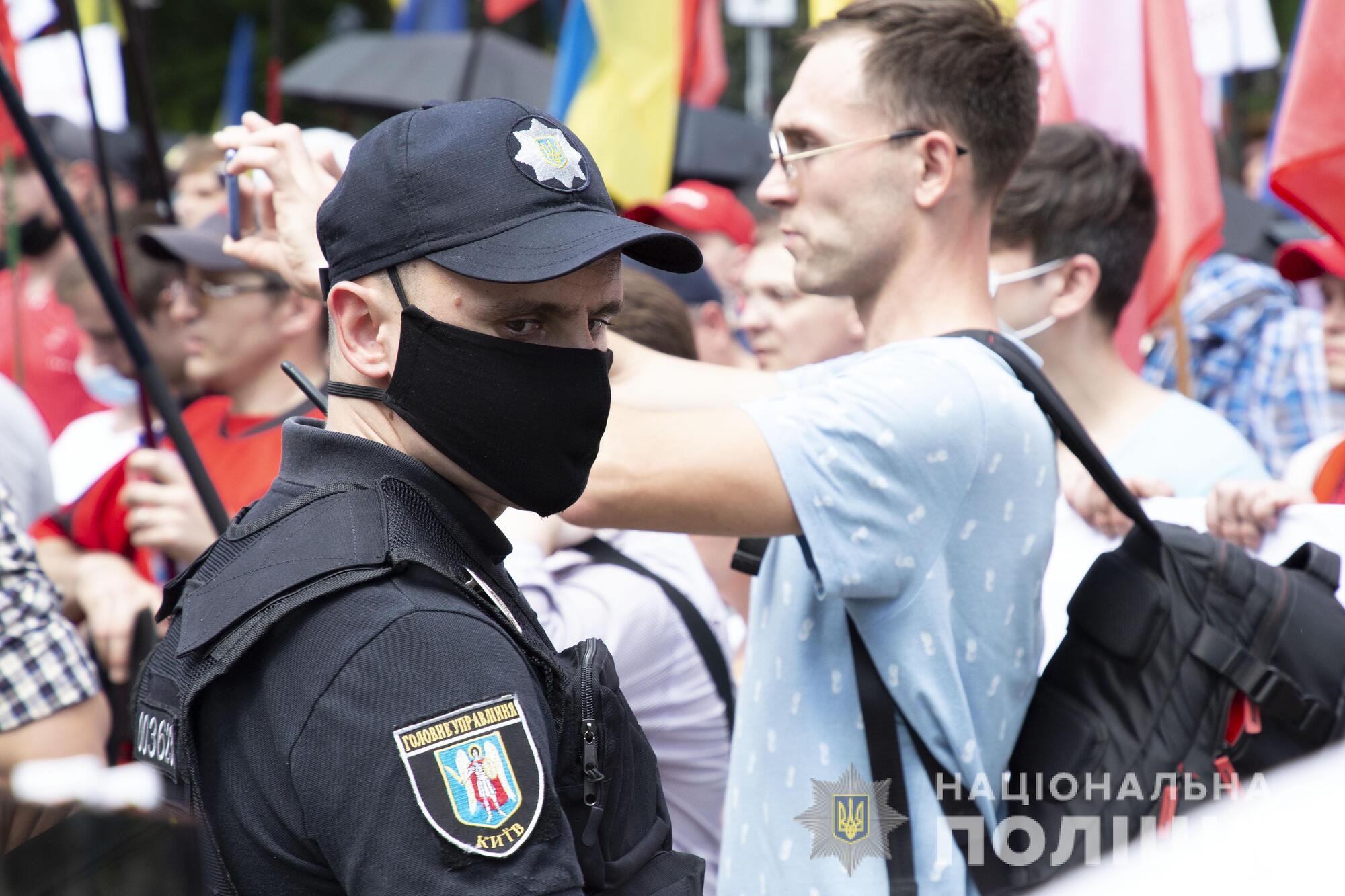 Під  час масових заходів у столиці затримано 15 активних учасників – Андрій Крищенко