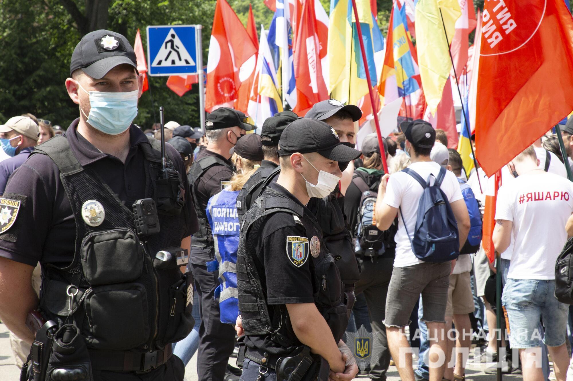Під  час масових заходів у столиці затримано 15 активних учасників – Андрій Крищенко