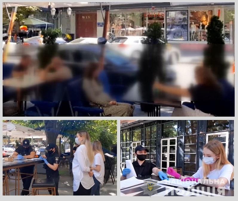 Мобільні групи одеської поліції за добу перевірили 283 розважальних та торговельних заклади
