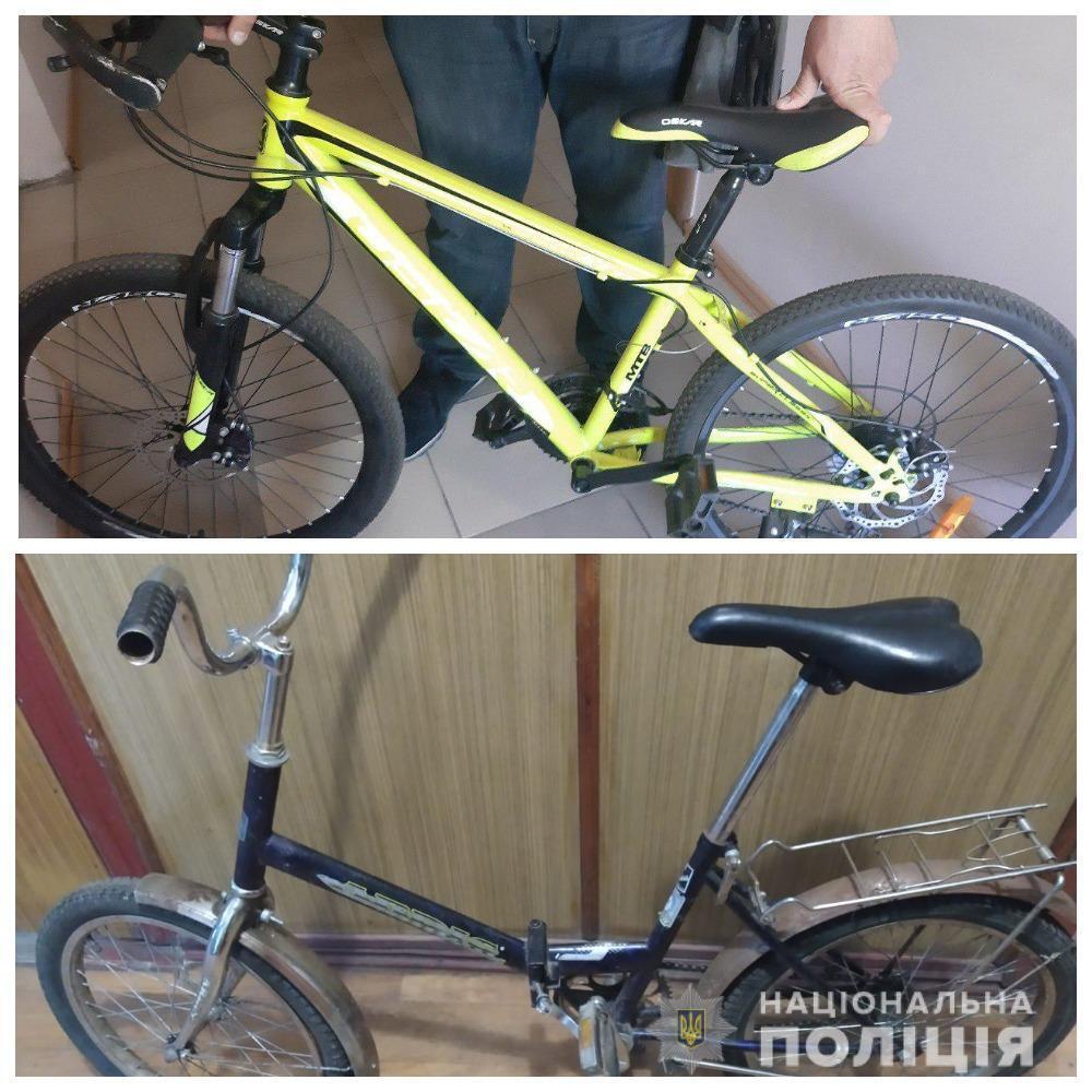 Поліцейські викрили двох жителів Одещини у привласненні чужих велосипедів