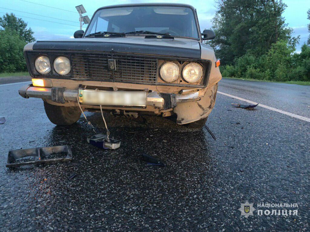 Поліція Слов'янська розслідує травмування двох людей, які потрапили у ДТП на мотоциклі
