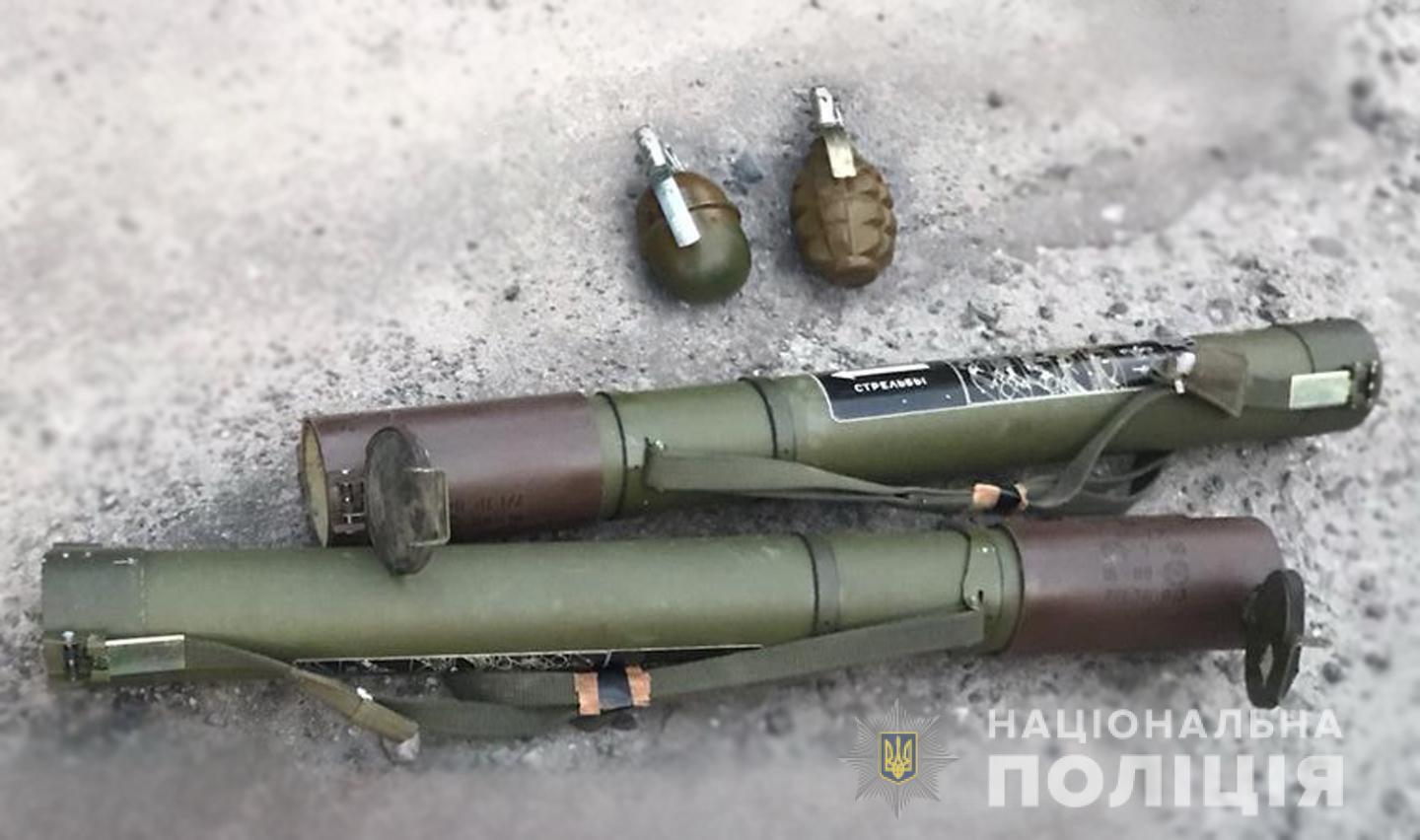На Сумщині поліцейські вилучили гранати у чоловіка, який погрожував підірвати магазин