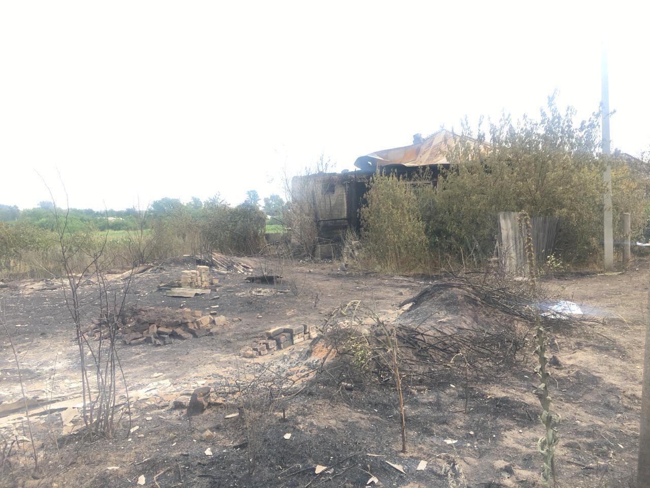 За фактом масштабної пожежі в Луганській області розпочато кримінальне провадження (ФОТО)