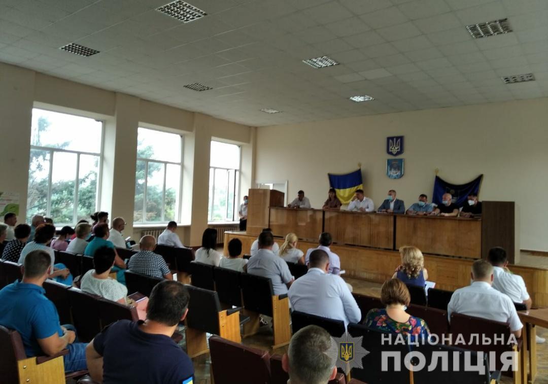 Очільник поліції Одещини відвідав з робочим візитом Ананьїв та Окни