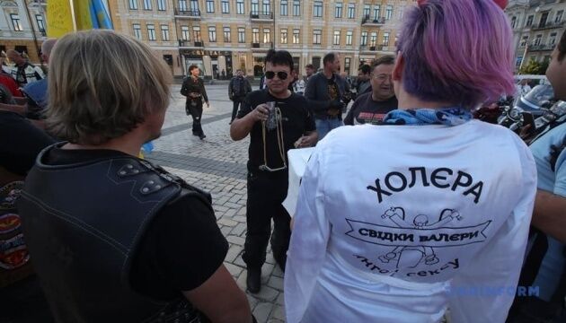 Учасники ''Мотопробігу єдності'' прибули до Києва