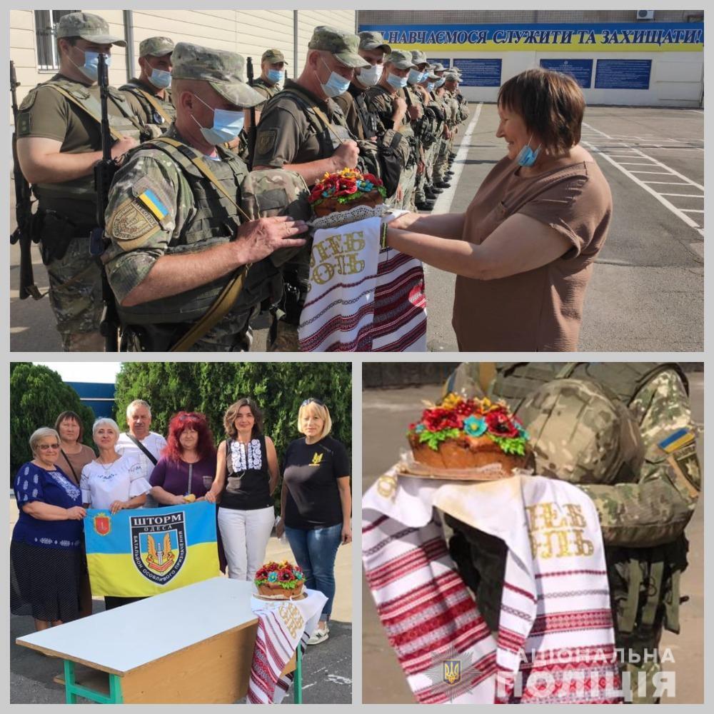 Керівництво поліції Одещини спорядило бійців «Шторму» в зону проведення Операції об’єднаних сил