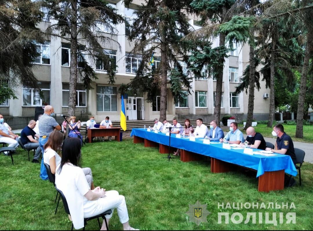 Очільник поліції Одещини відвідав з робочим візитом Ананьїв та Окни