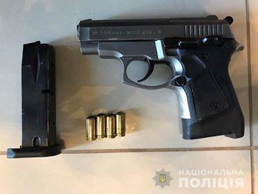 Поліція Київщини затримала озброєну банду за вчинення розбійного нападу на підприємця