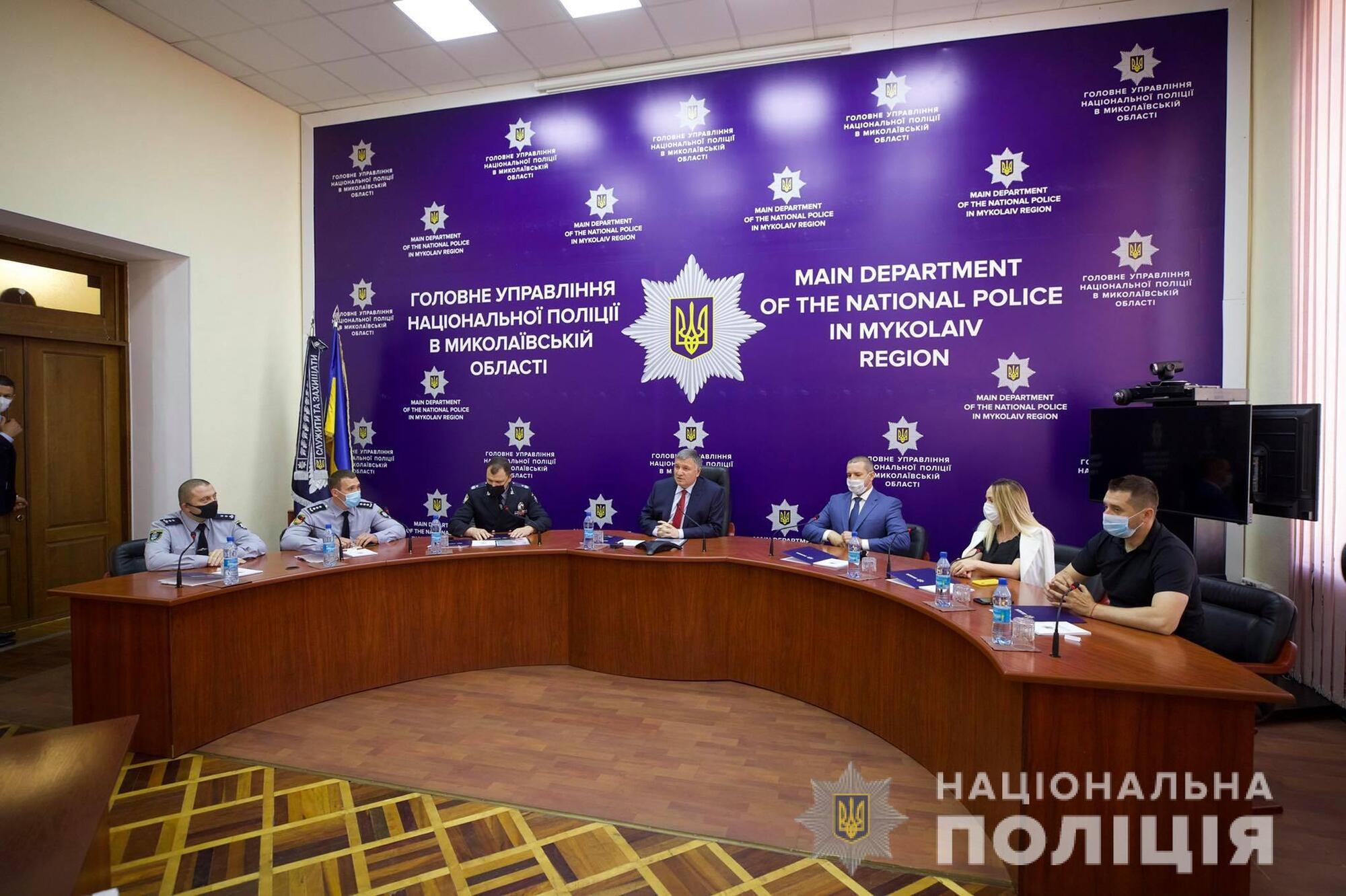 На Миколаївщині керівництво МВС та Нацполіції представили нового очільника поліції області